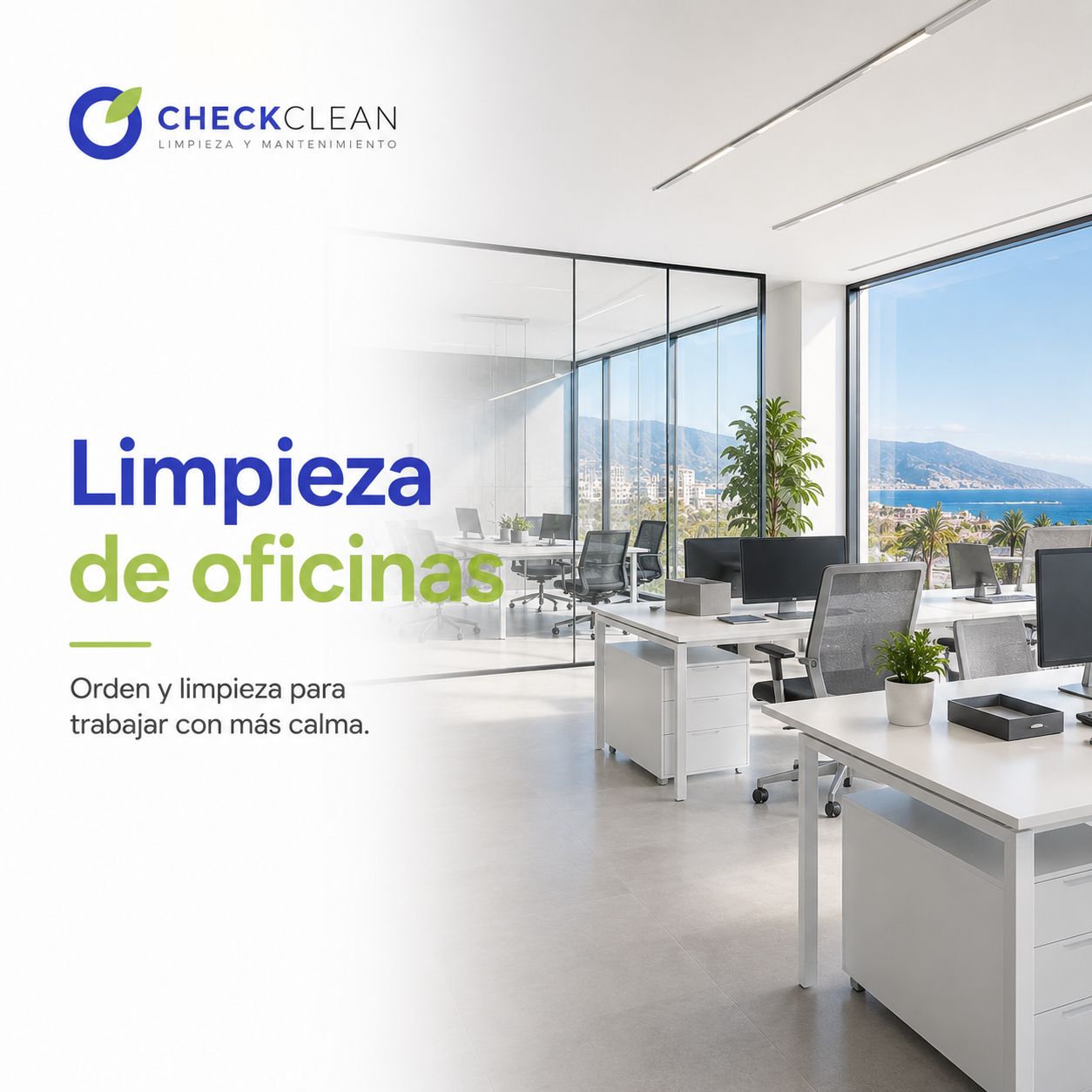 Limpieza de oficinas: orden y limpieza para trabajar con más calma