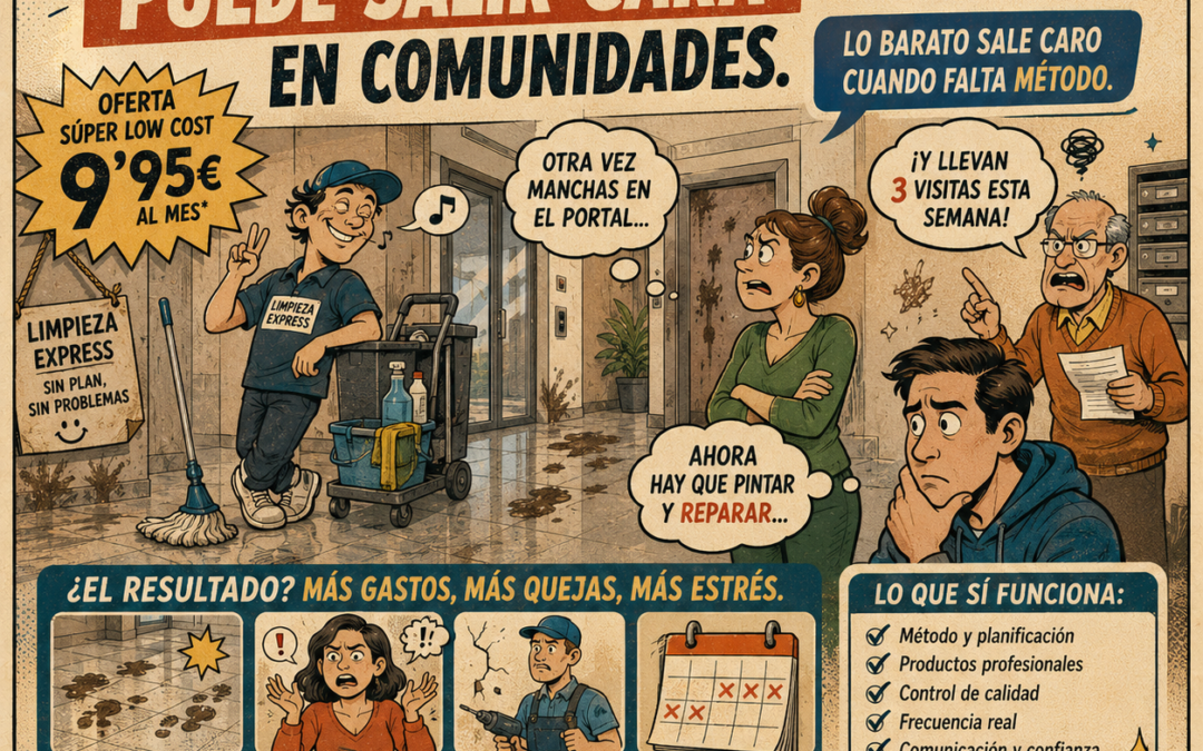 Limpieza profesional en Santa Cruz de Tenerife para empresas y comunidades