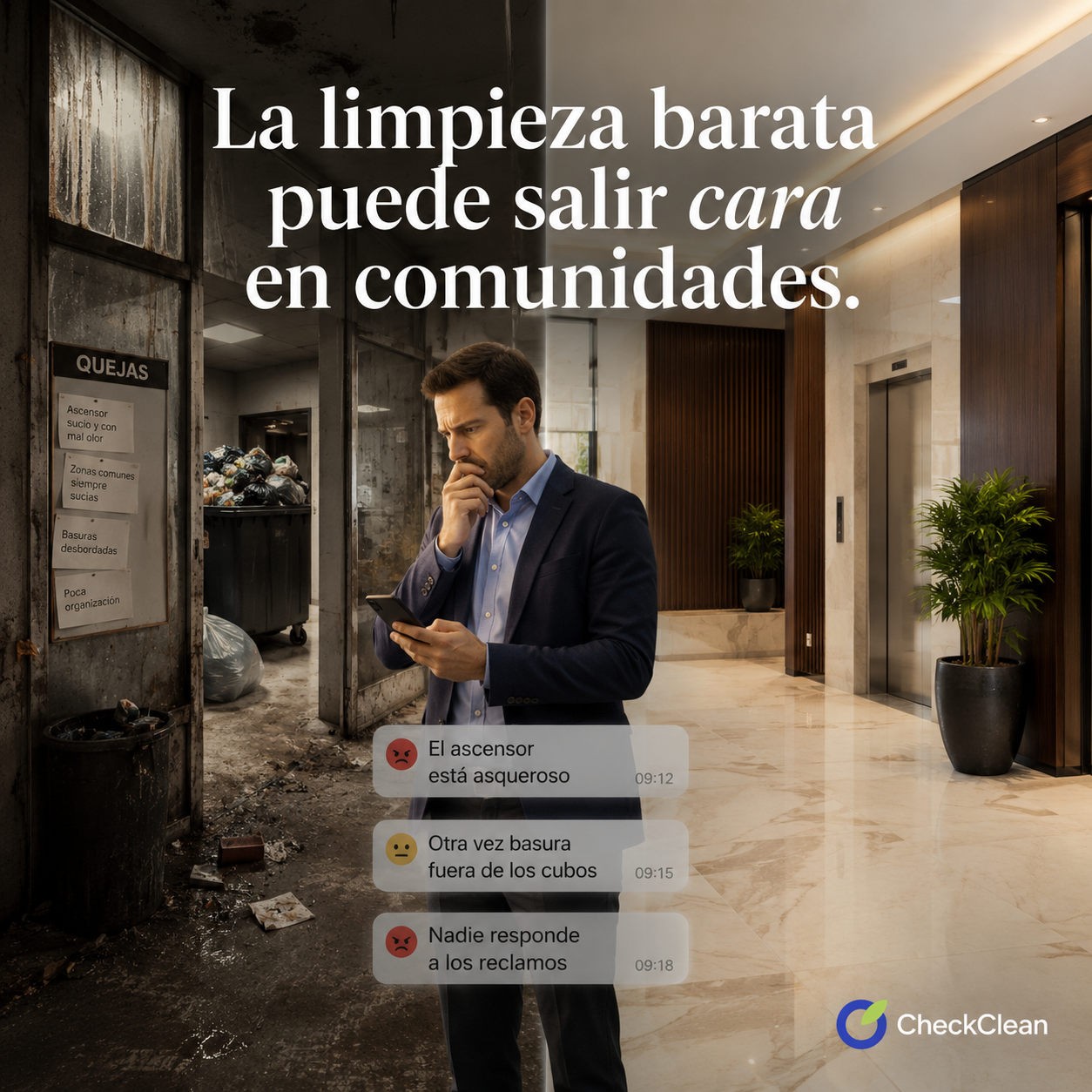 Limpieza de comunidades en Tenerife