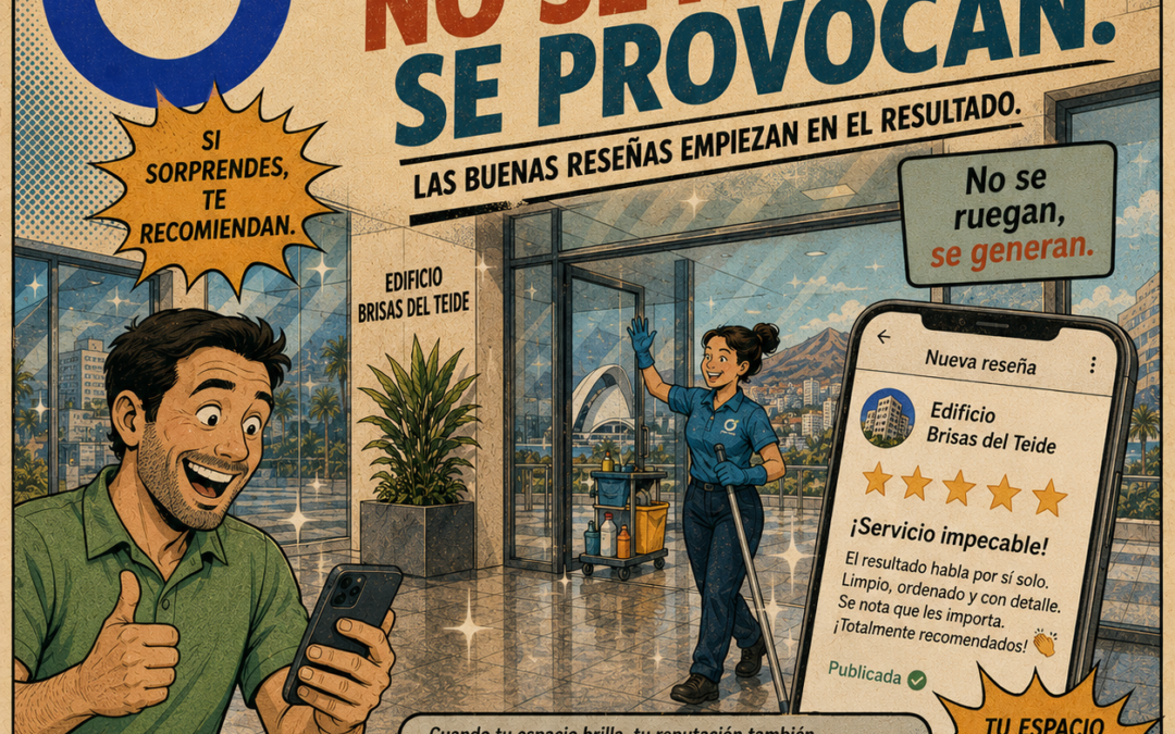 Reseñas de limpieza en Tenerife: cómo convertir opiniones reales en confianza